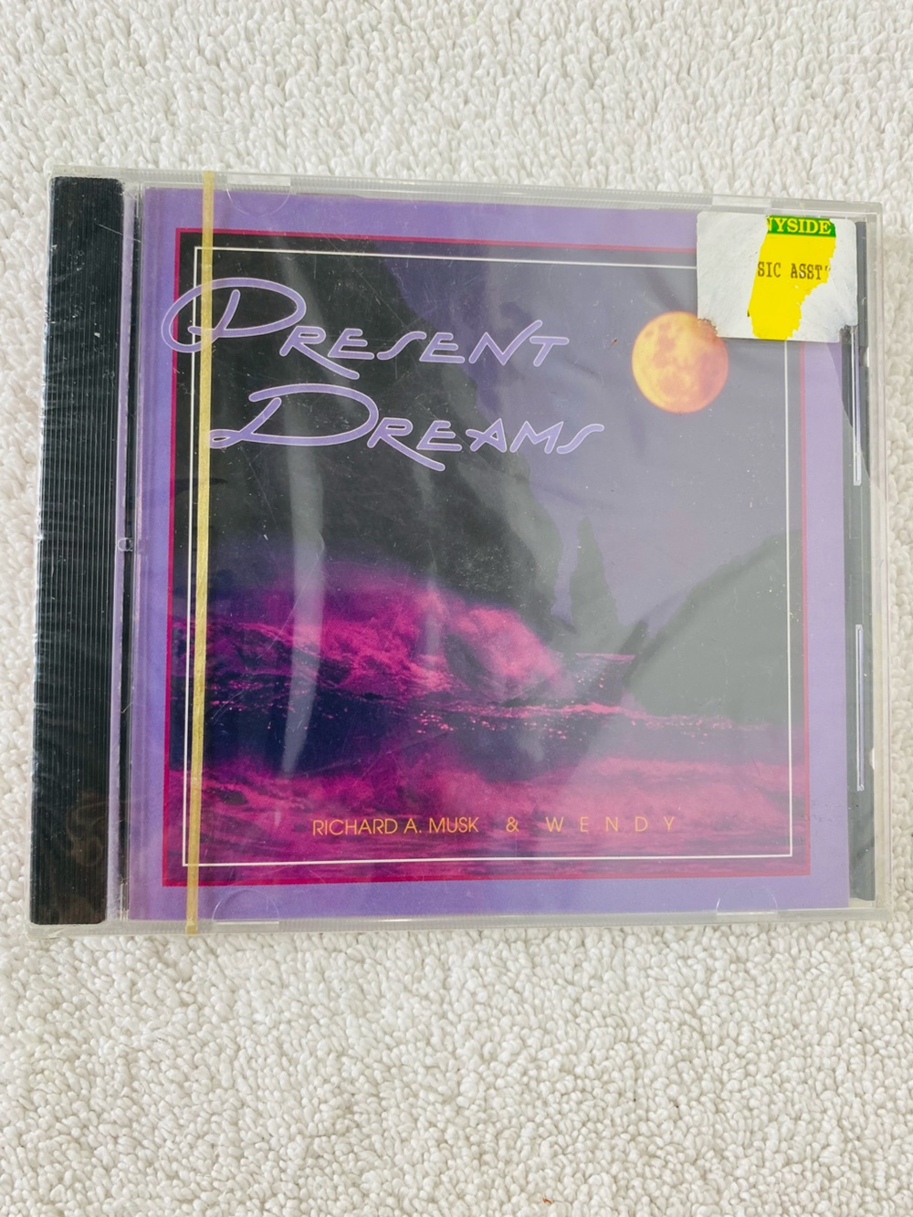 Vintage ‘91 Present Dreams Richard A Musk Wendy CD Ambient Flute Synthesizer